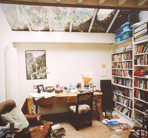 Martin Amis writing room